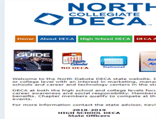 Tablet Screenshot of nddeca.org